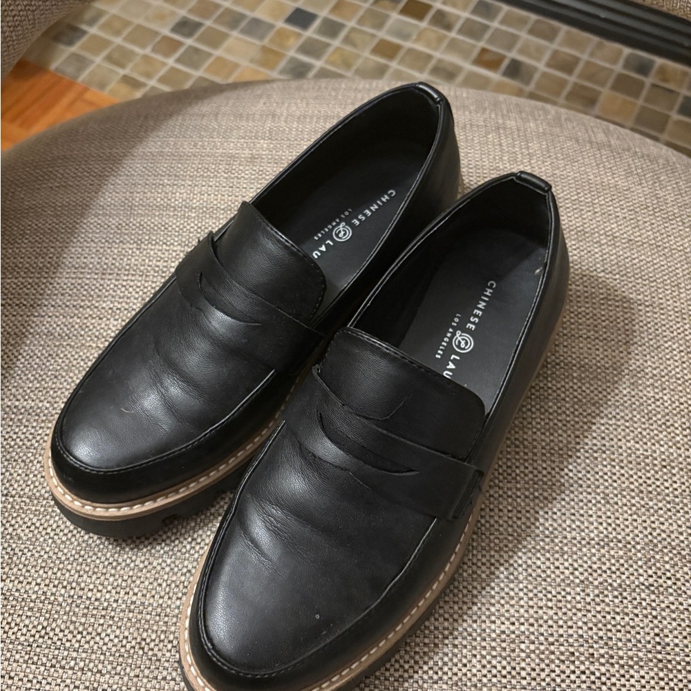 Chinese Laundry Black Loafers